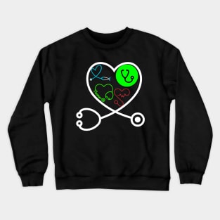 Heartbeat Explorer Crewneck Sweatshirt